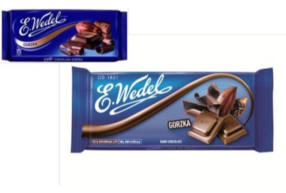 Odświeżenie opakowań czekolad E.Wedel