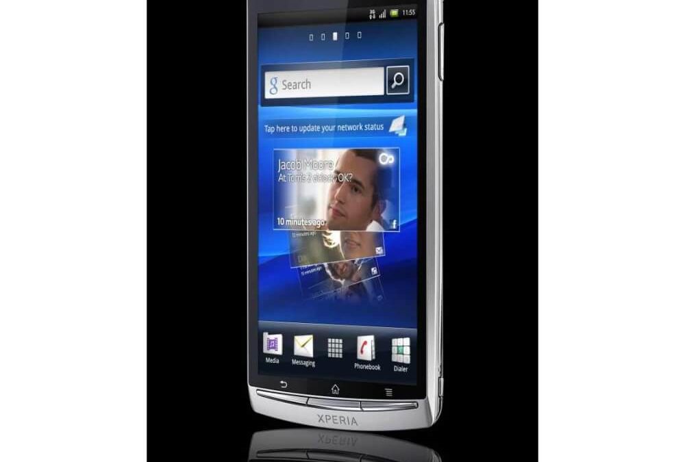 Xperia arc S smartfon marki Sony Ericsson, 2011