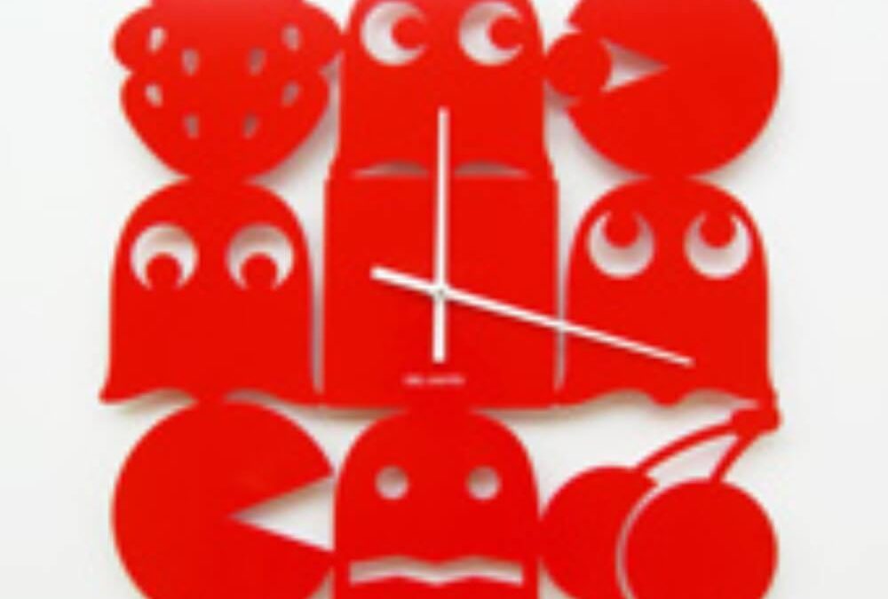 Zegar ścienny Pakmaniac marki deLorentis, 2011
