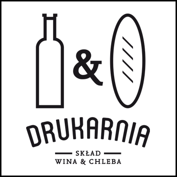 Logo restauracji Drukarnia Skład Wina&Chleba, 2013