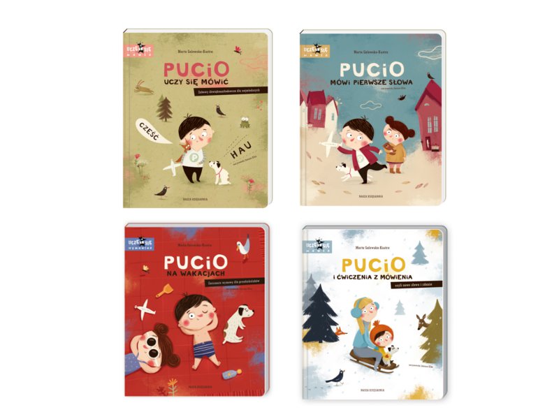 Książka „Pucio mówi pierwsze słowa” – laureatka nagrody Dobry Wzór 2019, w sferze grafiki użytkowej i opakowań, otrzymała wyróżnienie w konkursie Świat Przyjazny Dziecku!